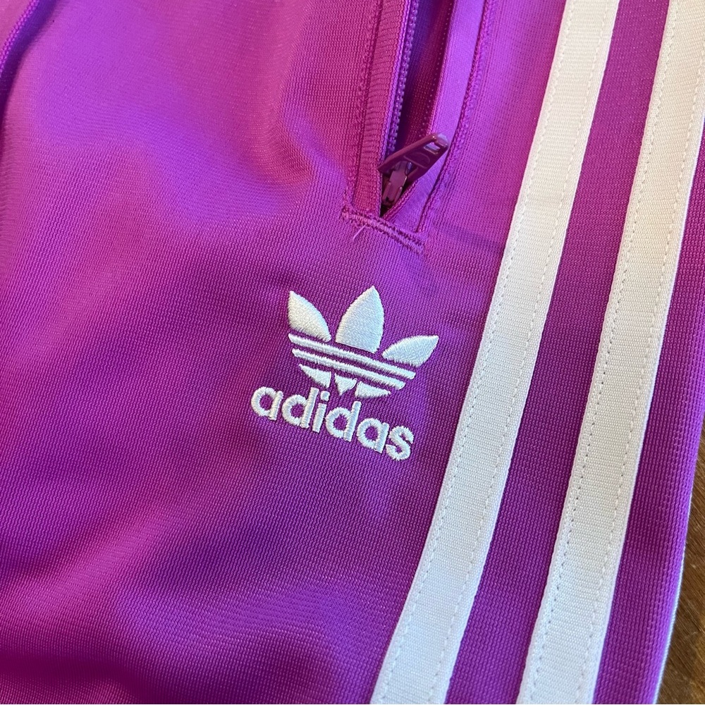 ADIDAS Women’s Purple Burst Firebird Track Suit - Picture 11 of 14